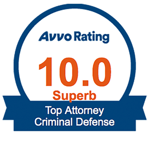 Parker Criminal Lawyer AVVO Rating 10 Superb